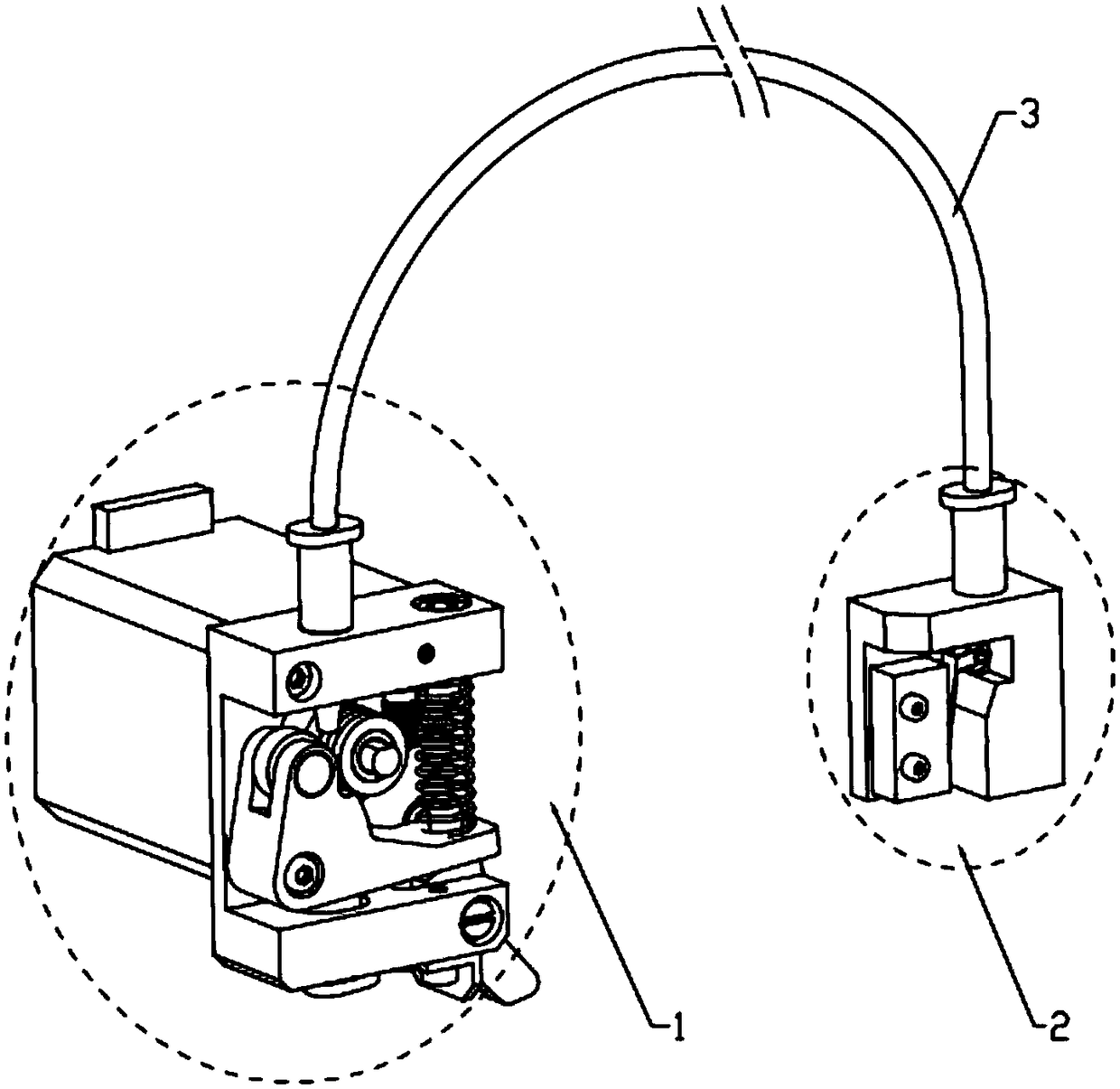 3D printer feeding mechanism