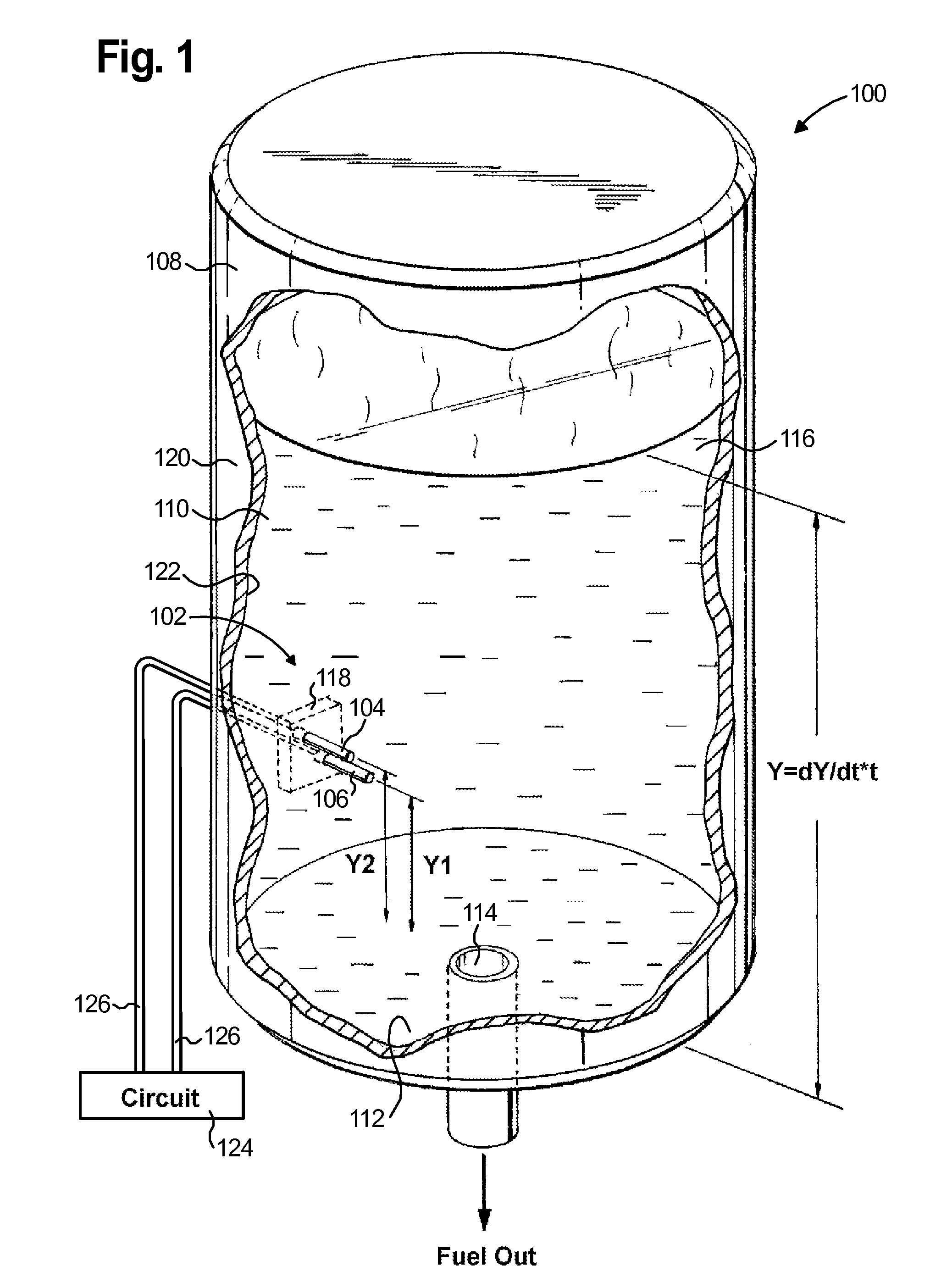 Systems and Methods for Liquid Level Sensing Having a Differentiating Output