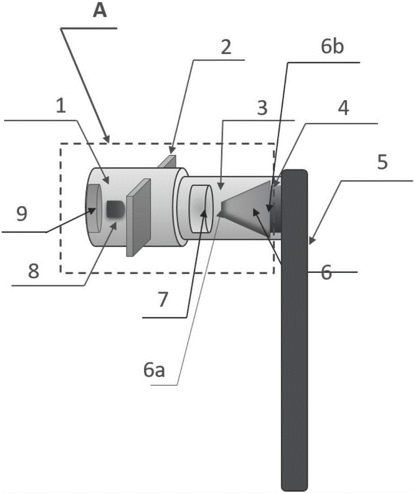 Microscopy device and method based on smartphone and conical fiber array coupling imaging