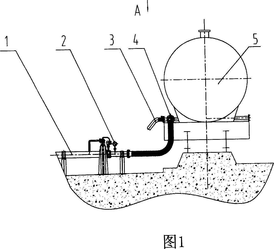Automatic detecting device for unloading of bulk cement train