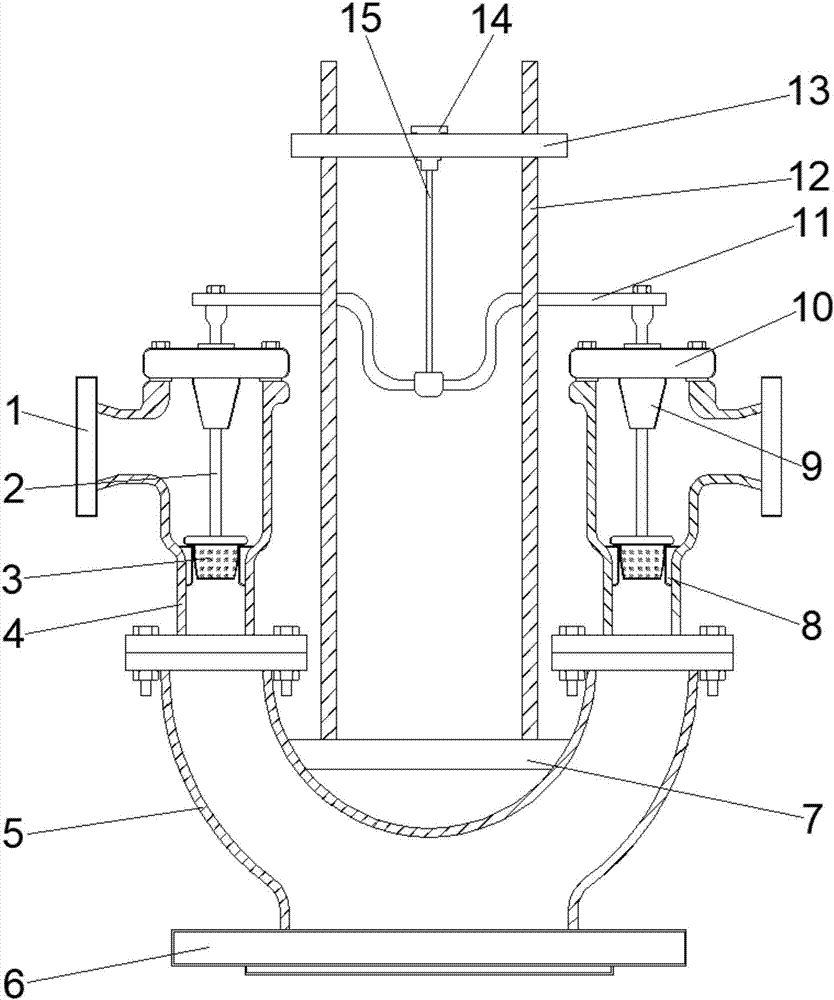 Blasting pin safety valve