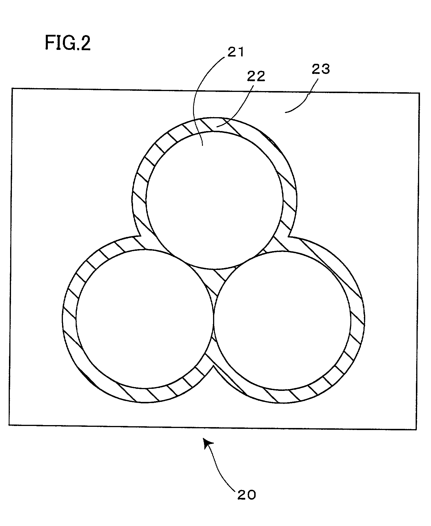 Composite of steel cord and rubber composition and tire using the same