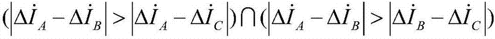 Fault phase selection method for isolated neutral system