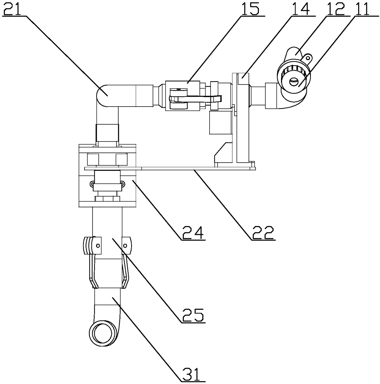 Rotatable automatic spraying mechanism