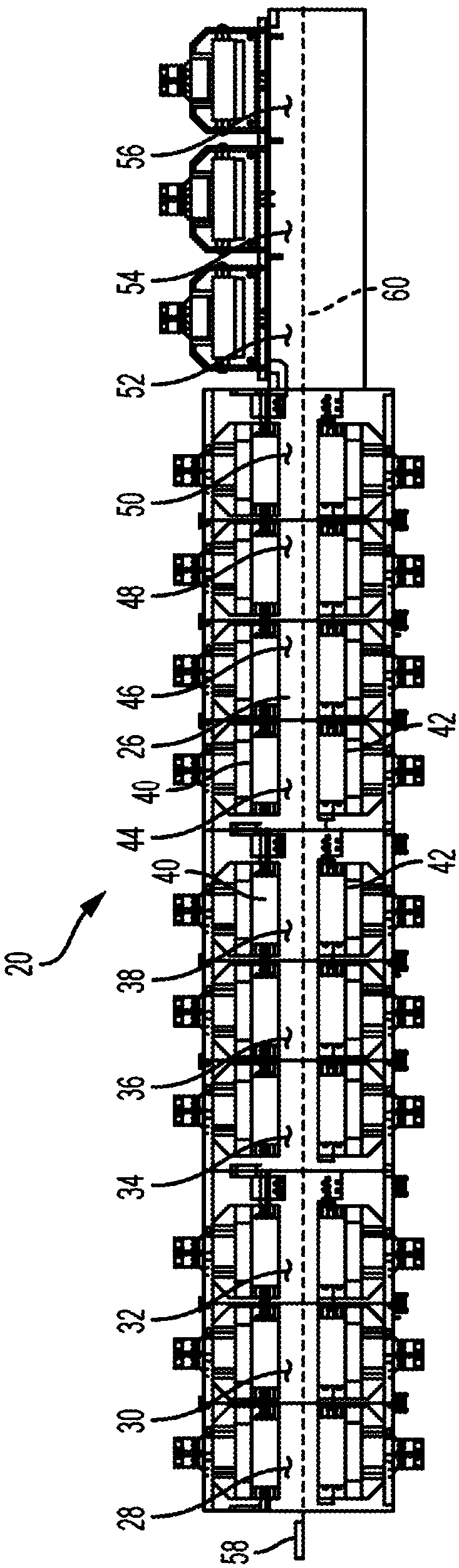 Reflow oven liner with a substrate and an adhesive layer, and a method for treating the surface of a reflow oven