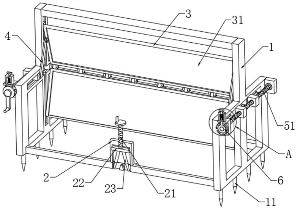 High-yield planting method and device for fagopyrum dibotrys