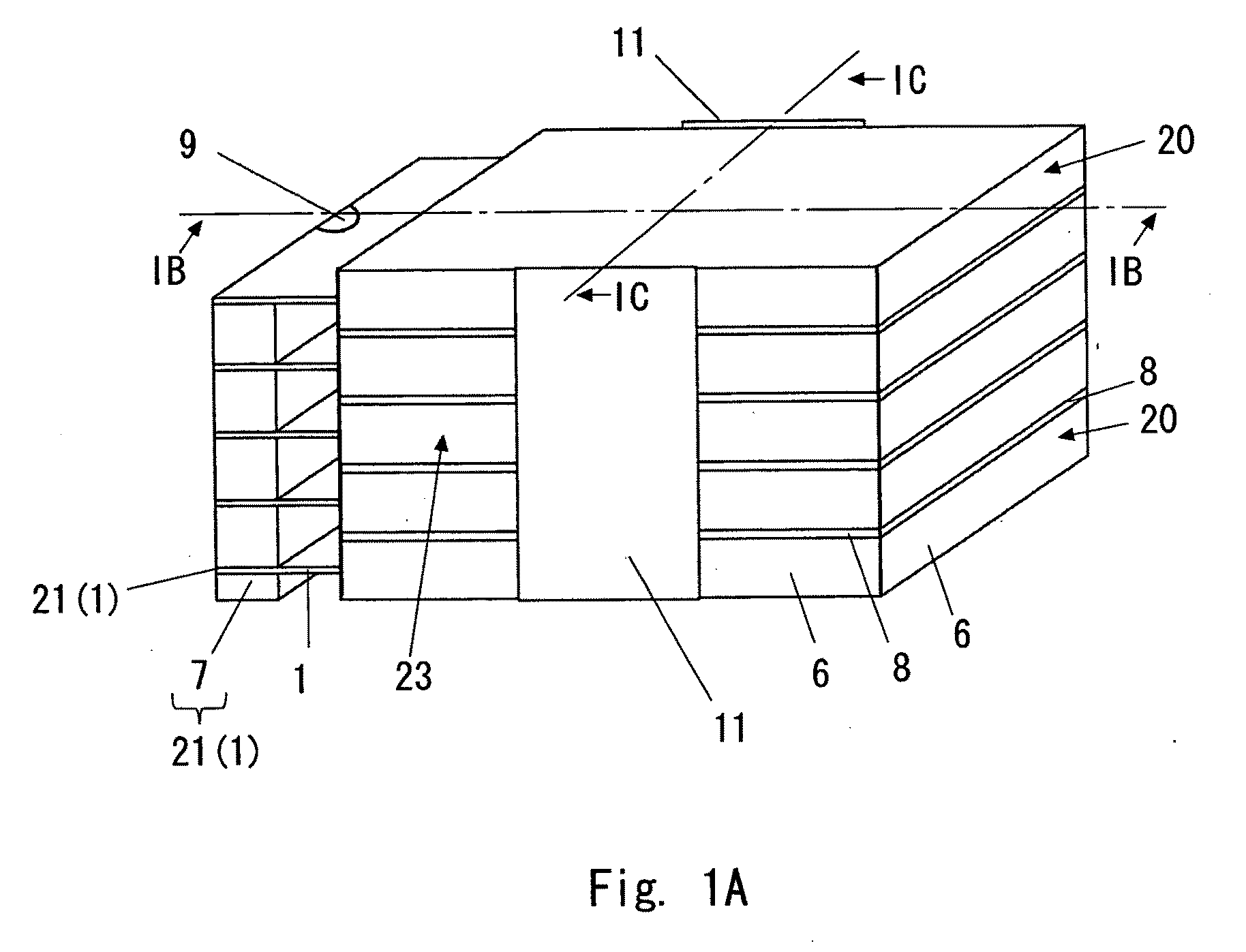 Stacked solid electrolytic capacitor