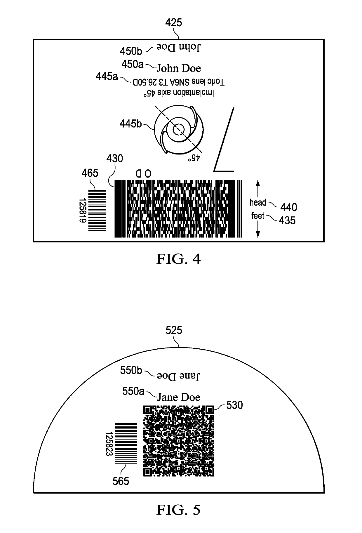 System and method of printing machine-readable information usable in a medical procedure