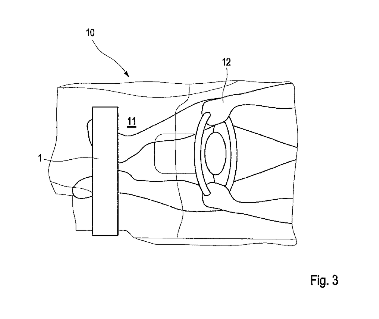 Heating device for the vehicle interior of a vehicle