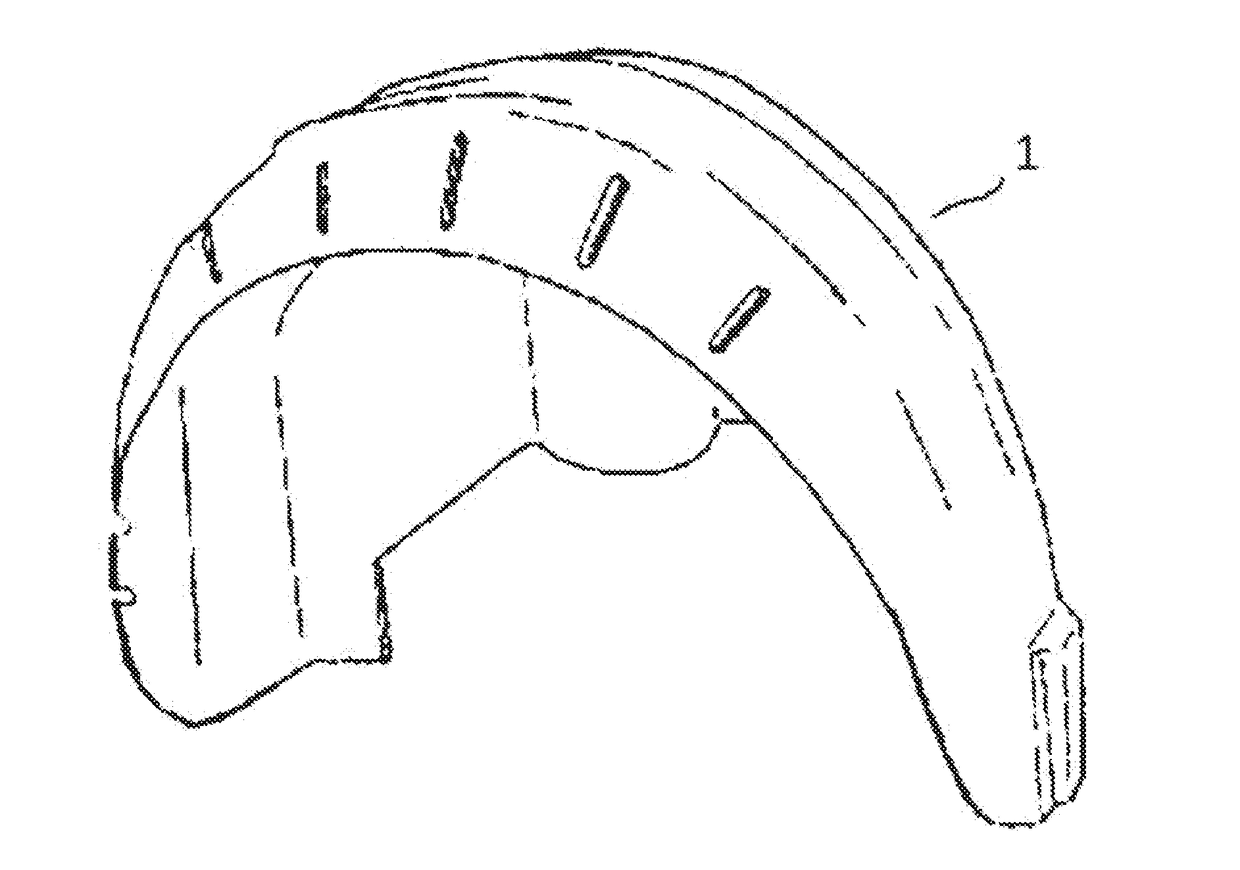 Wheel arch liner for a vehicle