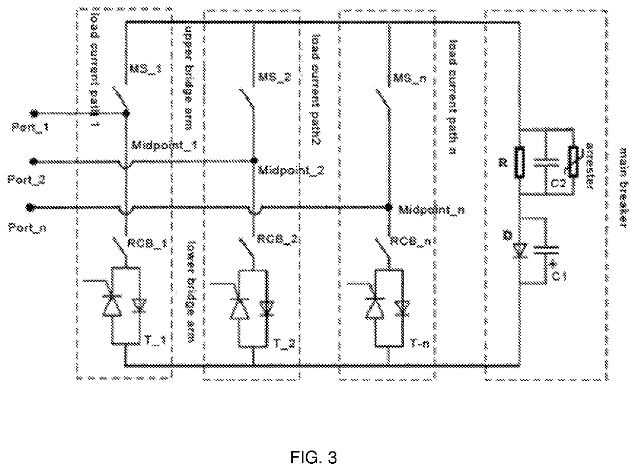Micro-loss combined mechanical DC circuit breaker and its control method