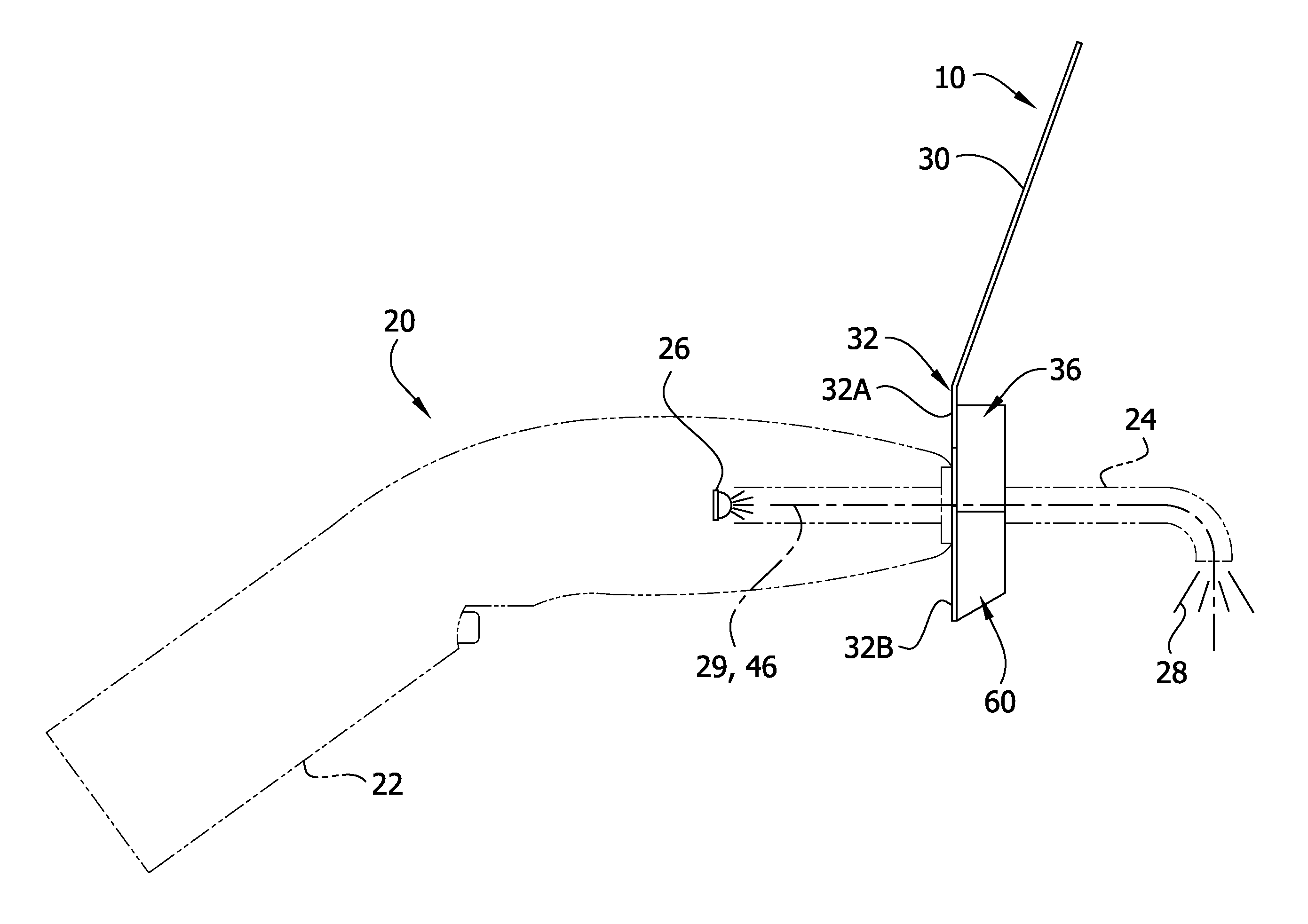 Self-positioning dental light filtering device