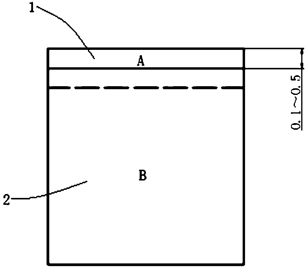 Arc angle laser welding forming method of angle seam joints