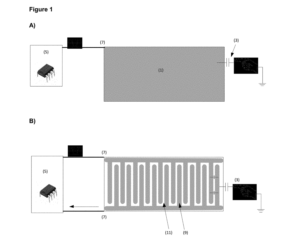 Touch Sensitive Control System for Non-Electronic Display Substrate Surfaces