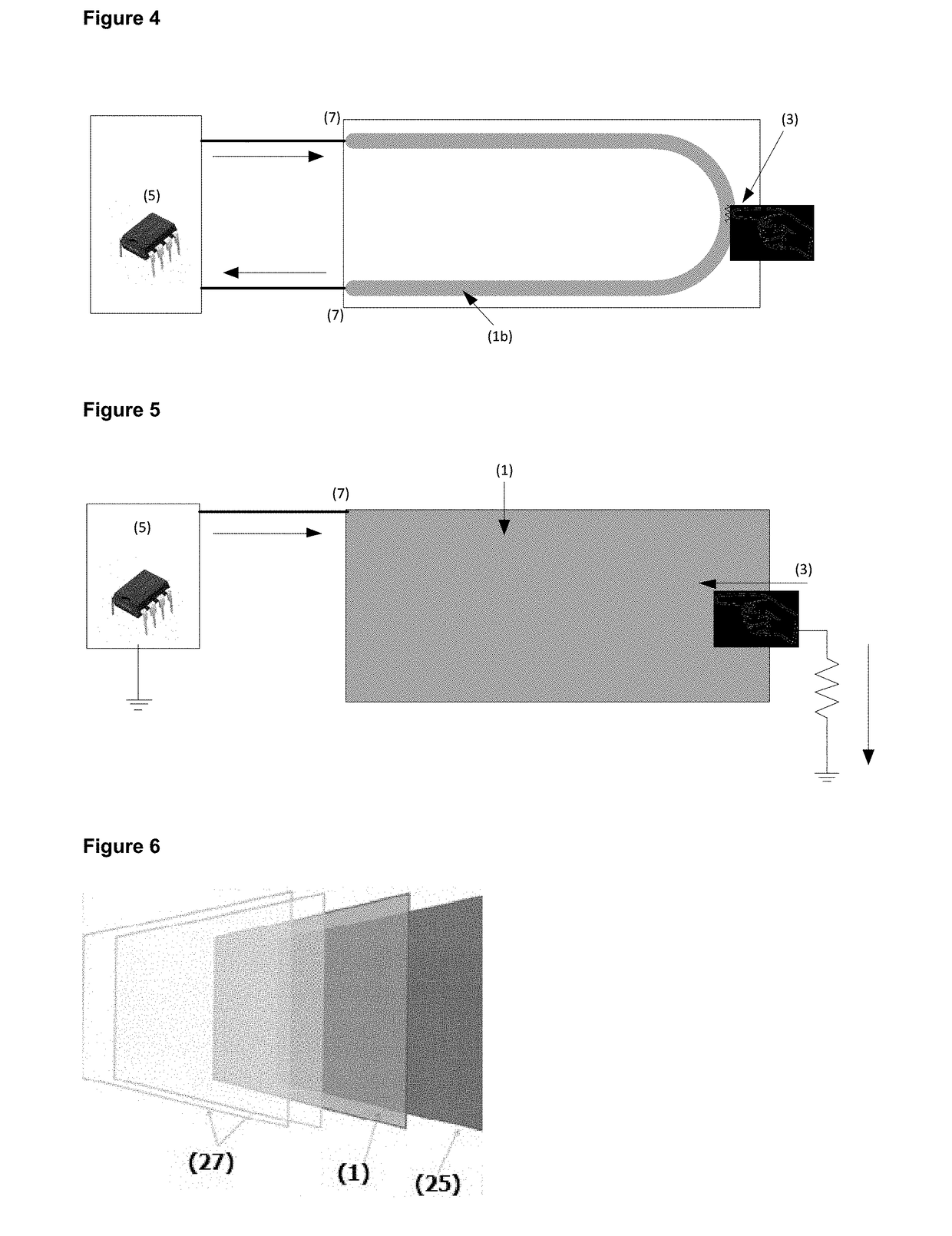 Touch Sensitive Control System for Non-Electronic Display Substrate Surfaces