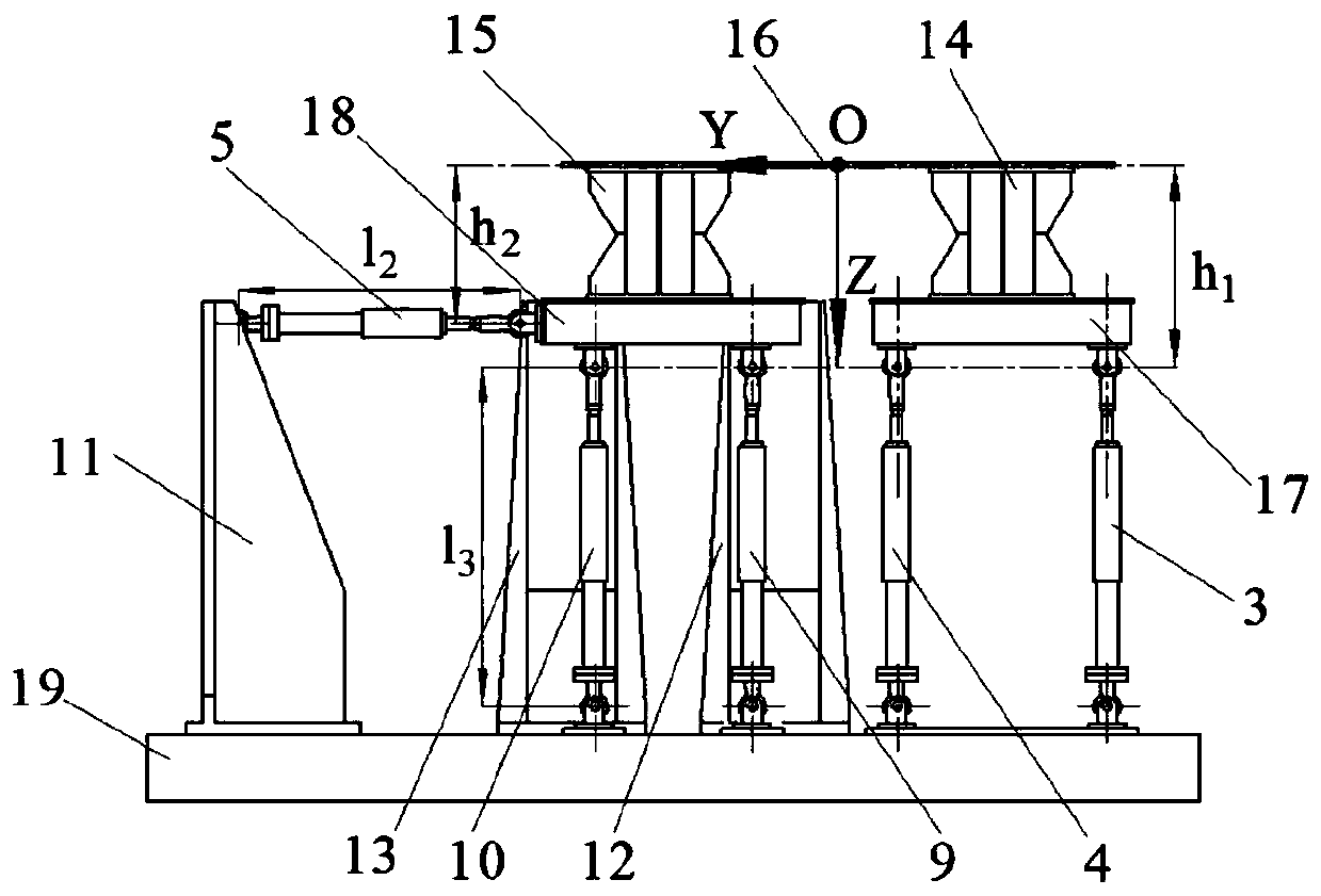 A stiffness control method for a six-degree-of-freedom dual electro-hydraulic shaking table array simulation system