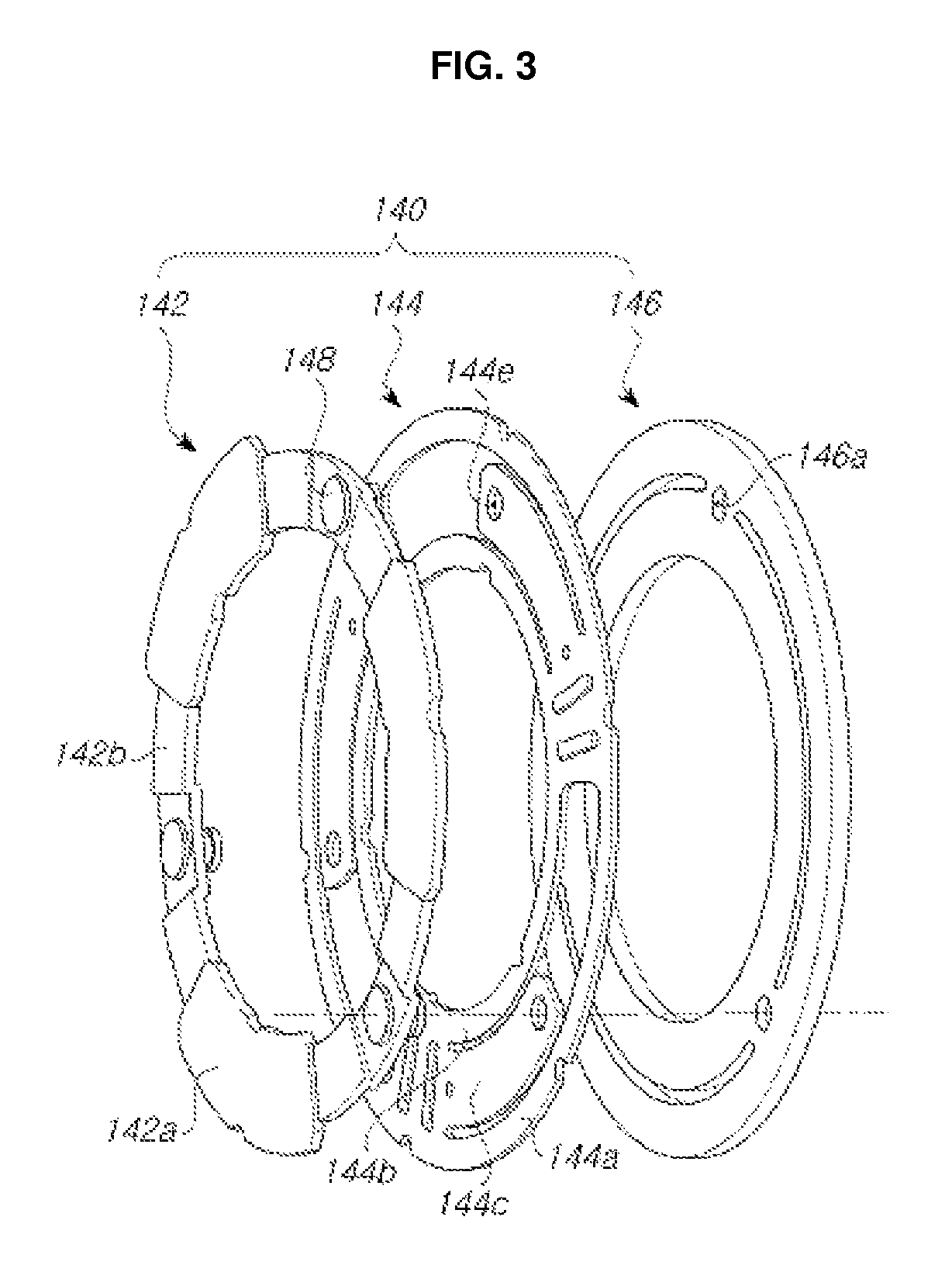 Power transmission device for a water pump