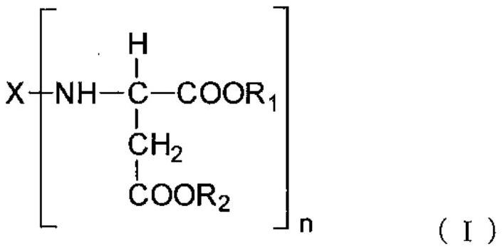 Polyaspartic acid coating composition, coating film, and coated article