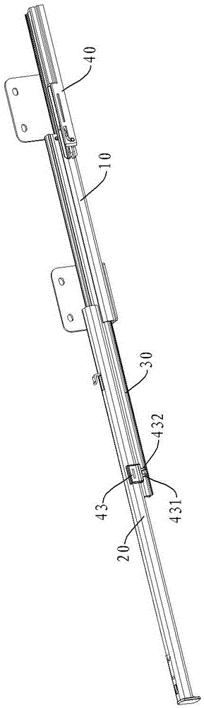 Self-closing device of sliding rail component