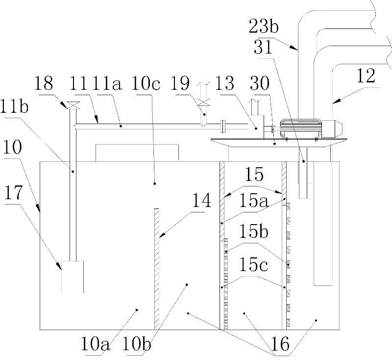 Circulating pickling device for pipeline