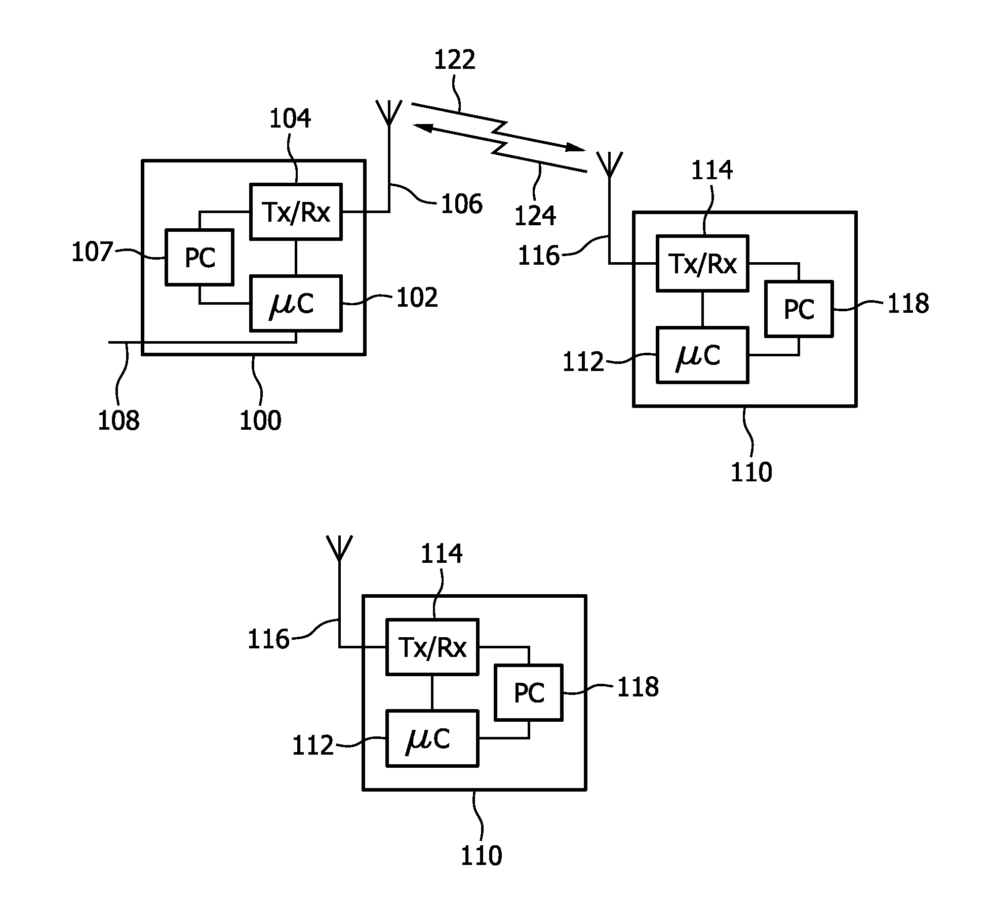 Method for communicating in a mobile network