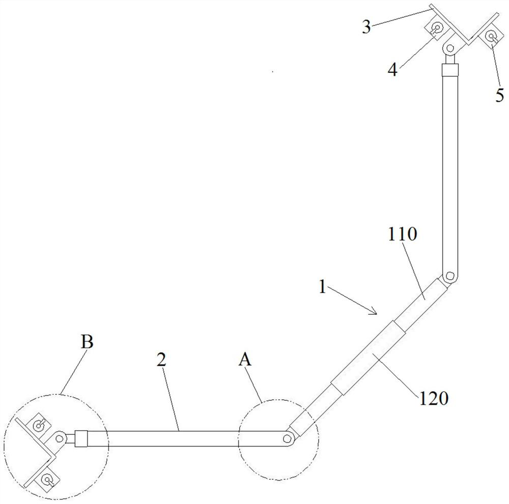 Connecting device for electric tower operation