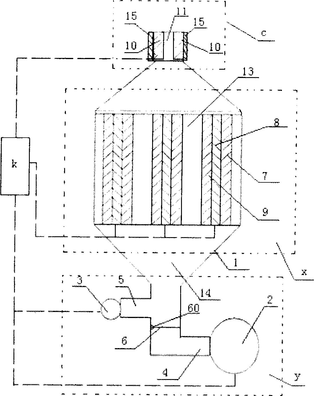 Catalyst for purifying indoor air and preparation method thereof