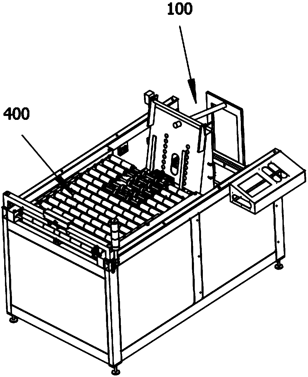 Inclined vertical type retractable board machine for PCB production line