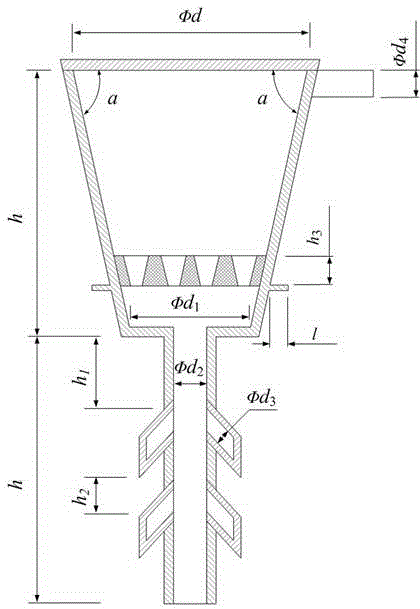 Material-fluid separation pulping equipment using airflow eddy kinetic energy