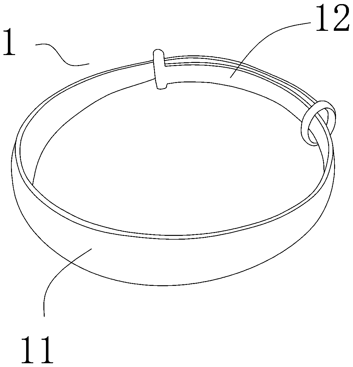 A processing method of an ornament and a bracelet