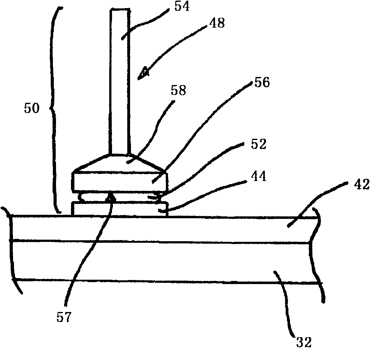 Connection pin and electrical connection