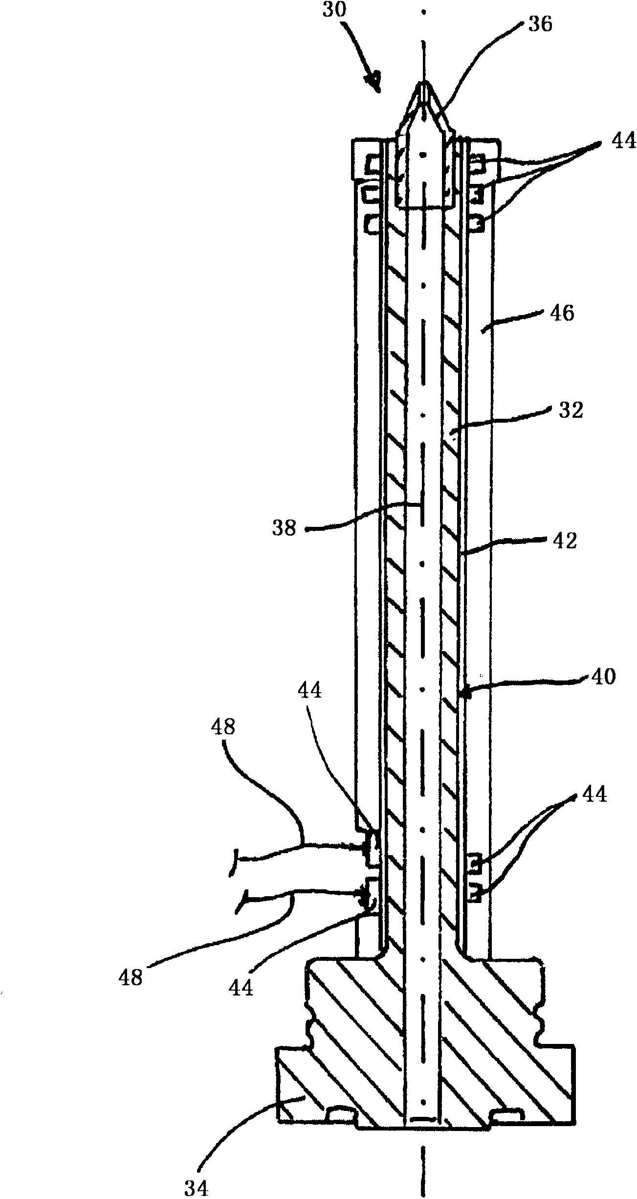 Connection pin and electrical connection