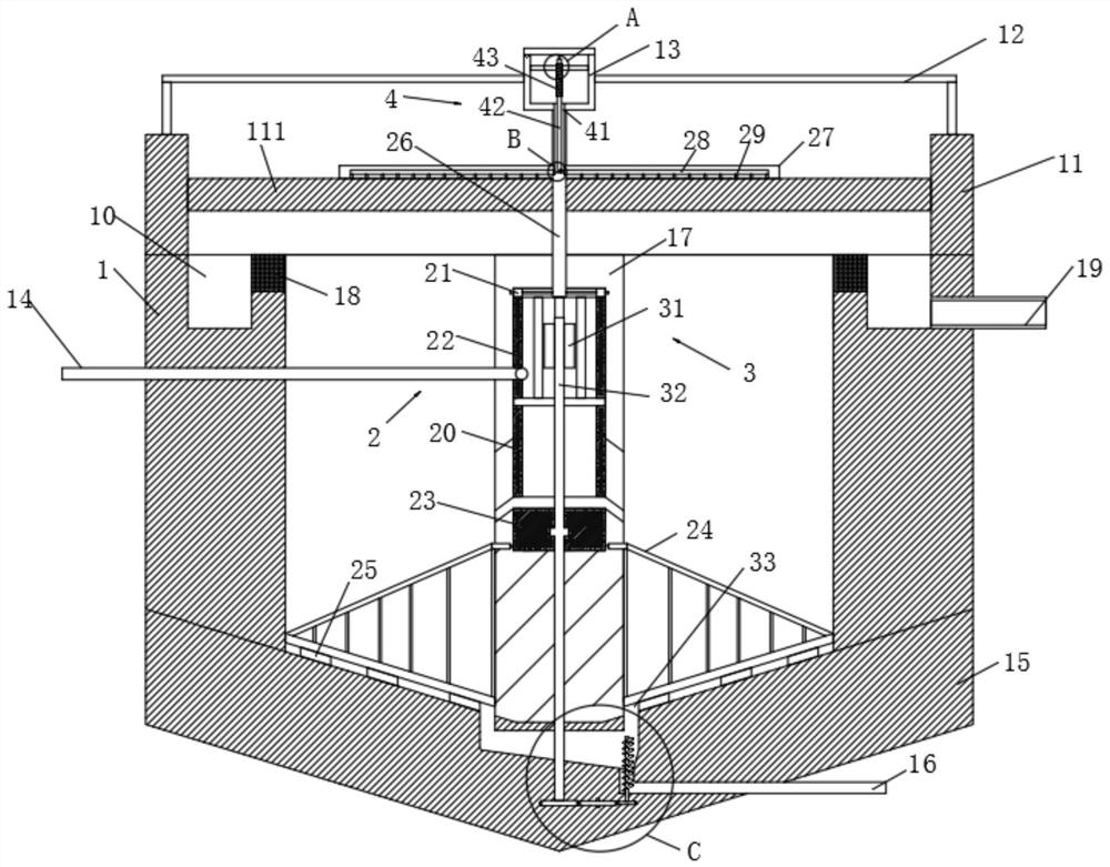 Nano-magnetic integrated sewage treatment equipment