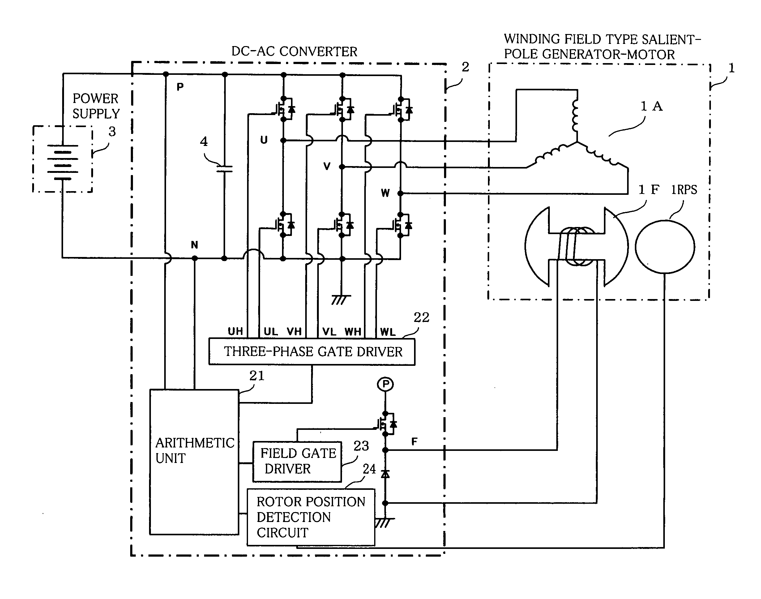 Vehicular generator-motor control apparatus