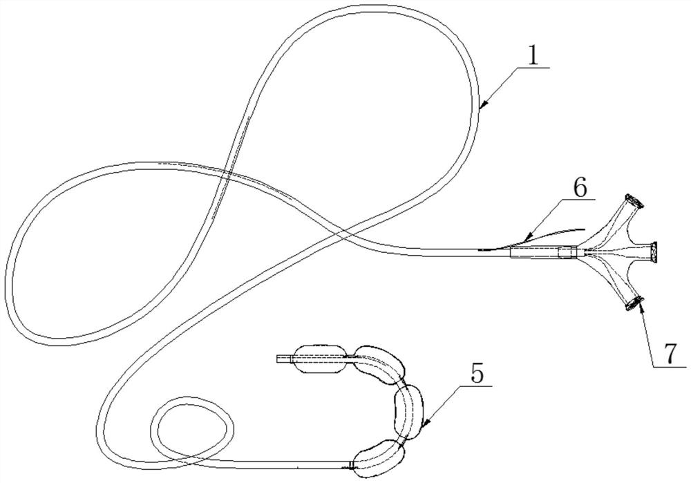 Low-temperature blood vessel protection device