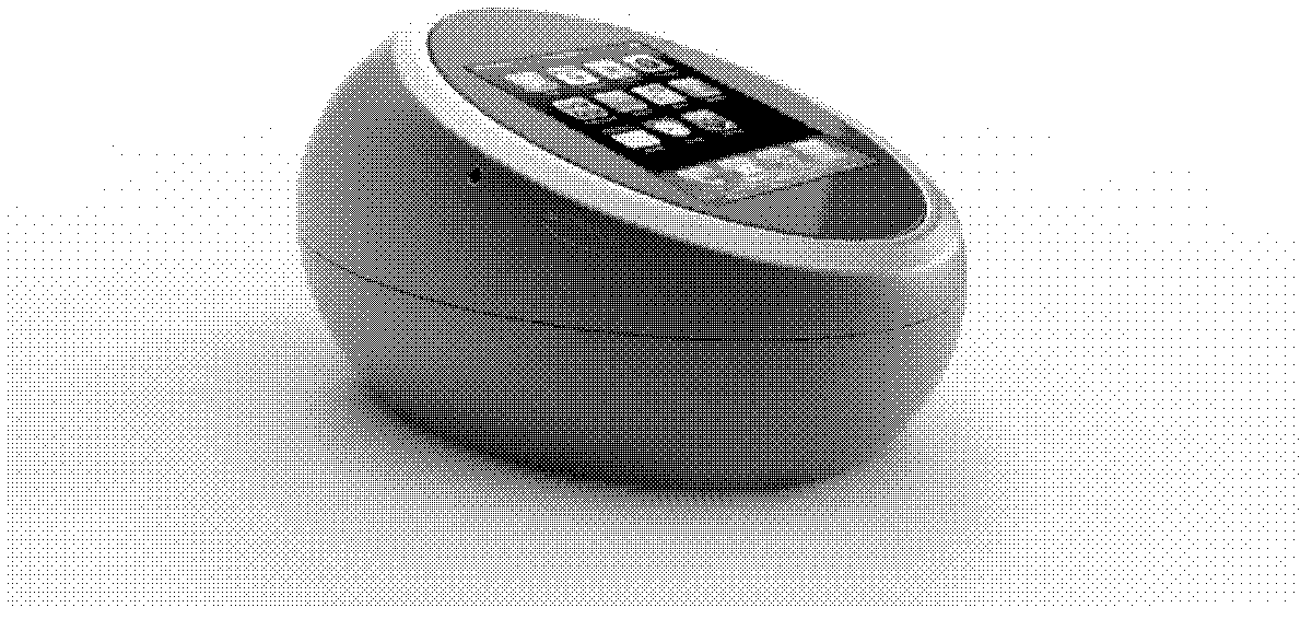 Two-dimensional bar code reading device and method