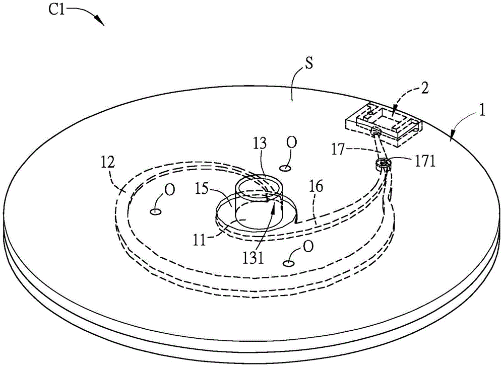 Centrifugal type channel device and centrifugal type channel main body