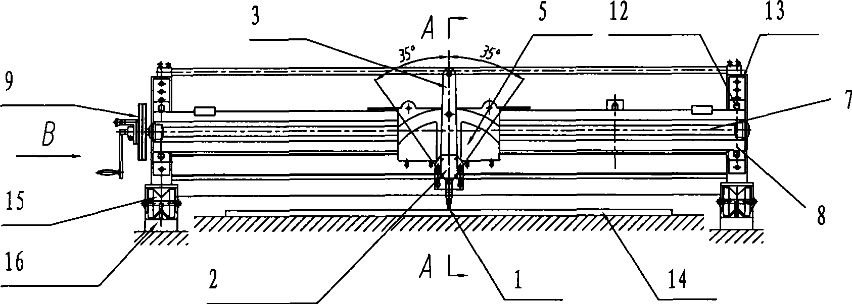 Leather belt grooving apparatus and method