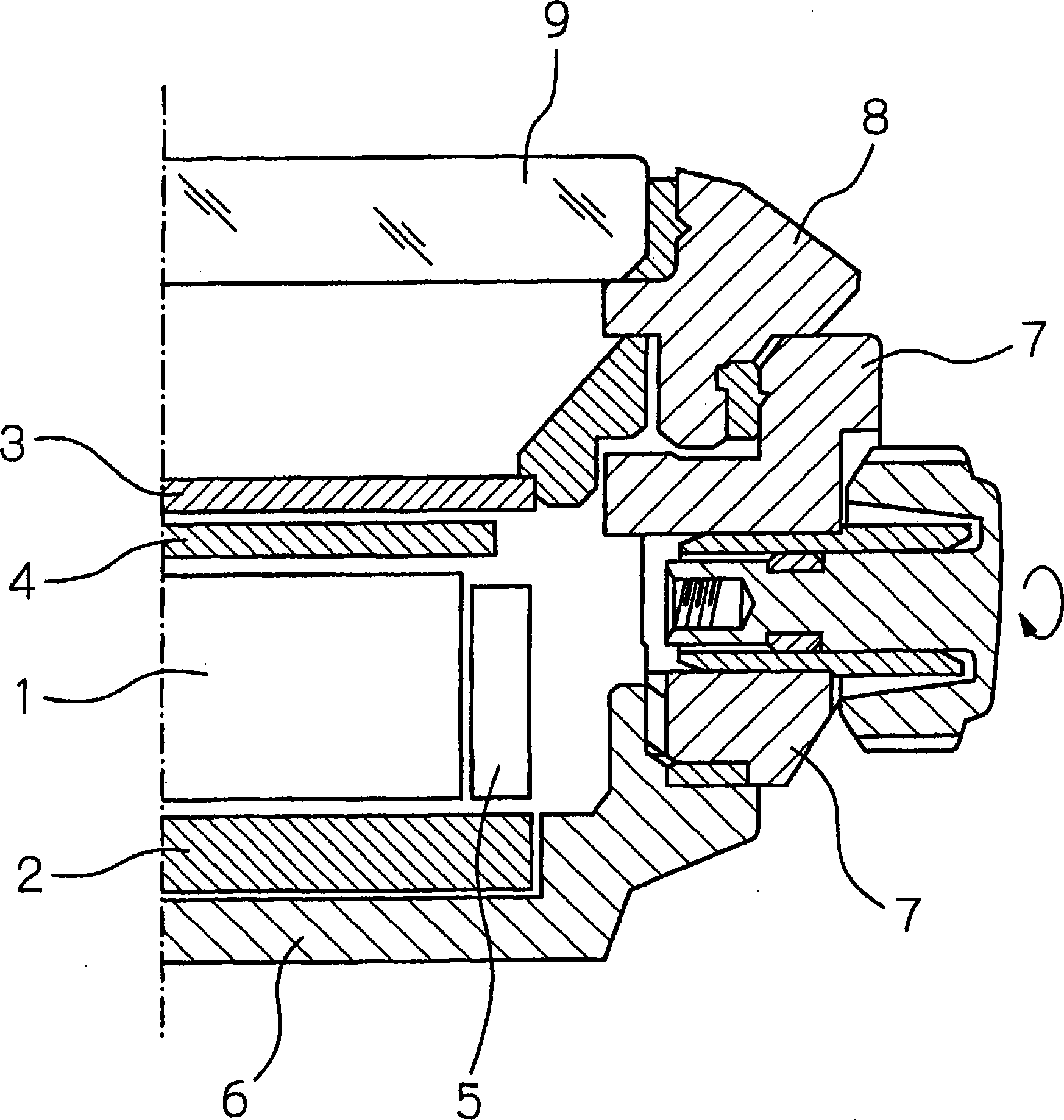 A device and a method of manufacturing a housing material