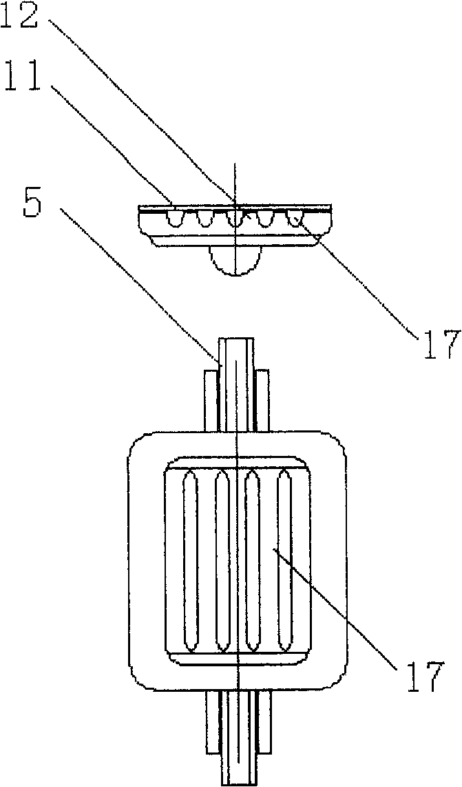 The position and the sequence of versatile exhausting box and flow governor on the transfusional device