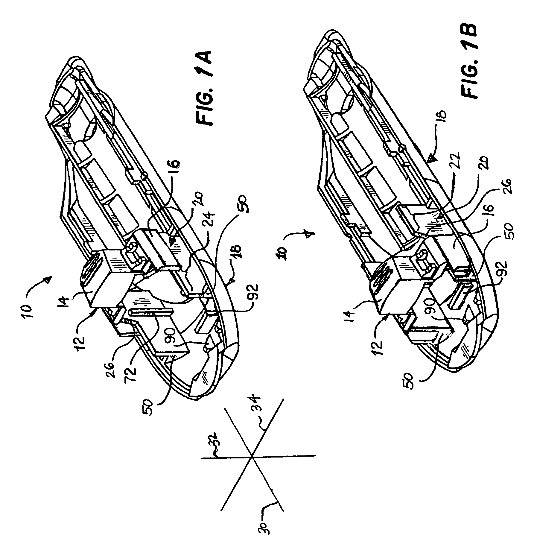 Manually manipulable actuator mechanism having constrained range of motion