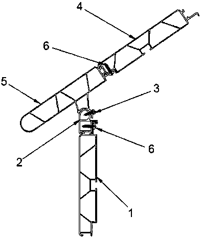 Angle adjustment-free connection structure for aluminum roof panels and aluminum wall boards