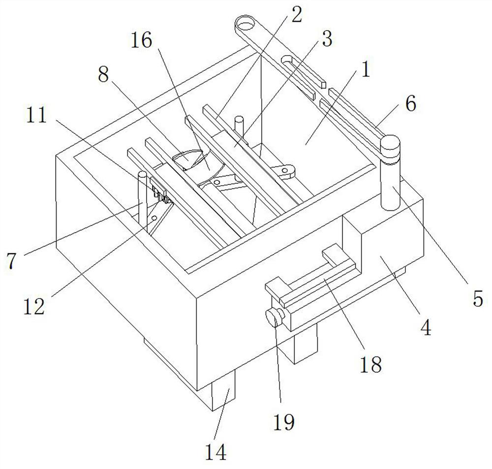 Machining device for cylinder bottom of hydraulic oil cylinder welding part