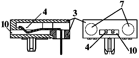 Photoelectric-separated intelligent optical fiber connector