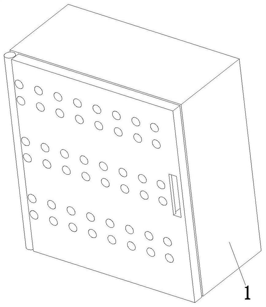 High-low voltage power distribution cabinet terminal strip