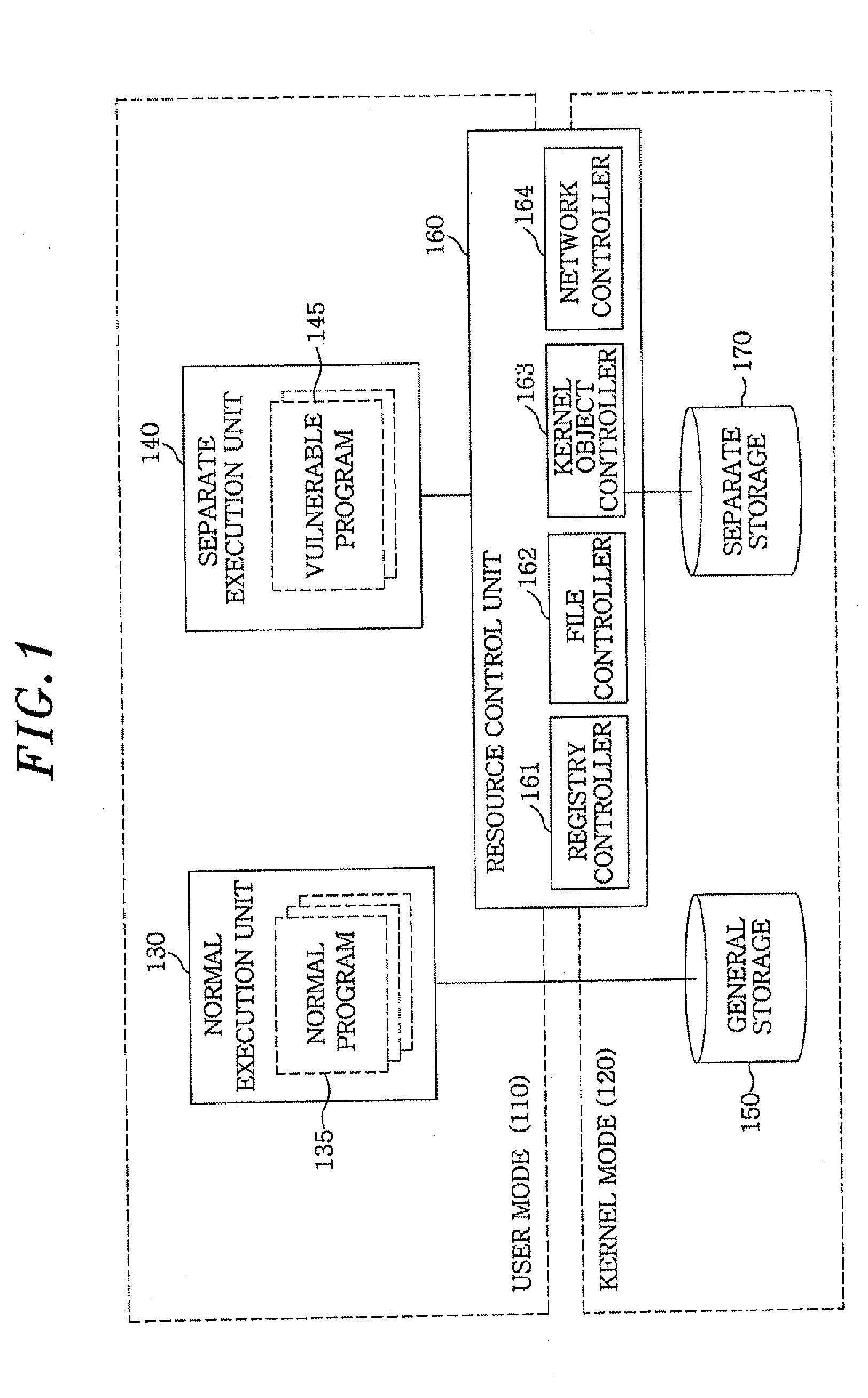 Apparatus and method for preemptively protecting against malicious code by selective virtualization