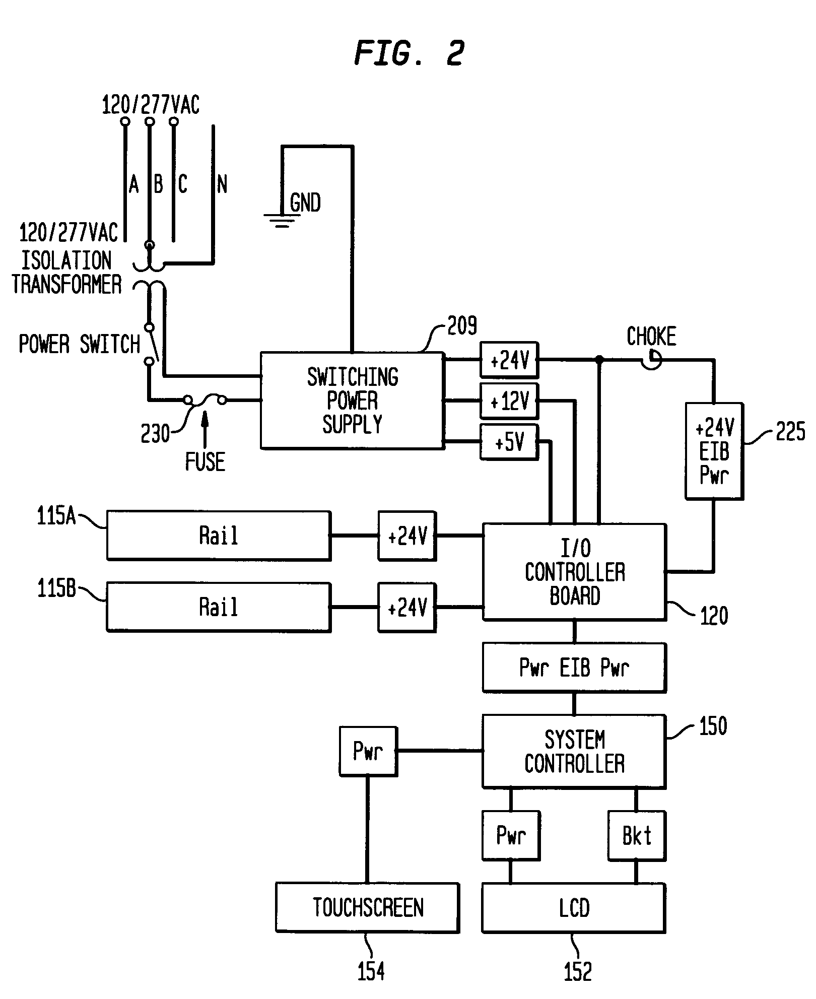 Selection line and serial control of remote operated devices in an integrated power distribution system