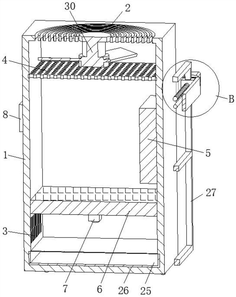 Indoor environment purification structure with plasma