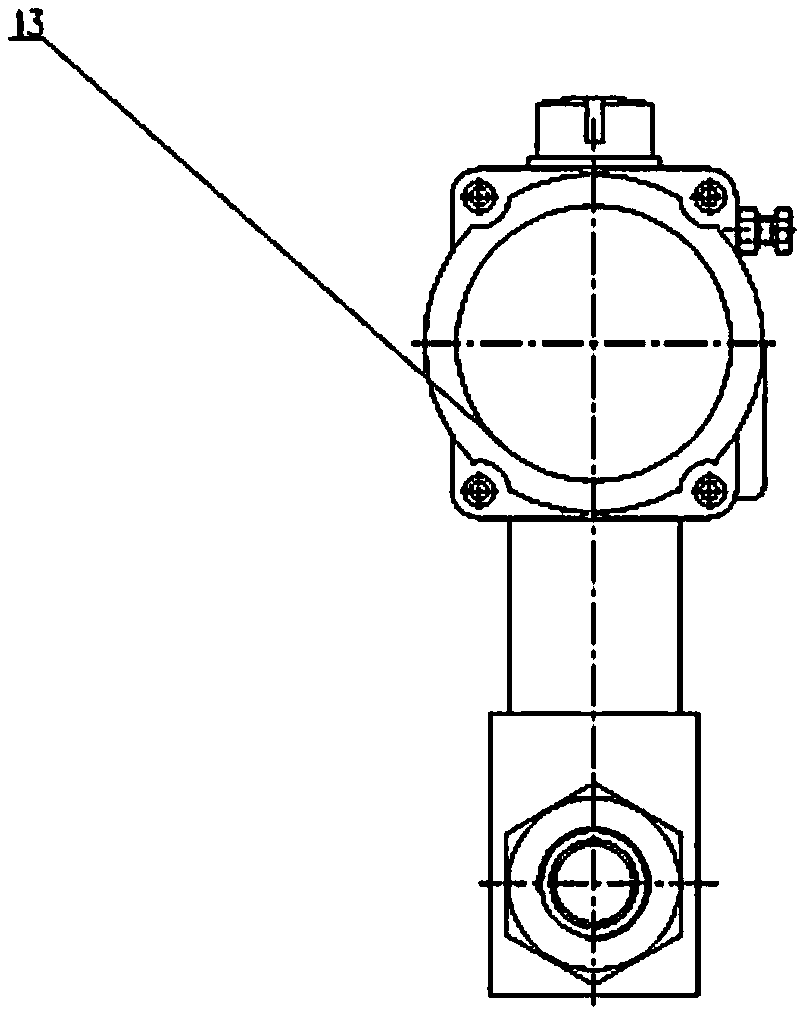 Pneumatic actuator control high pressure ball valve