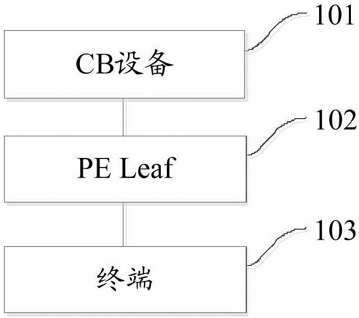 802.1BR based message processing method and device